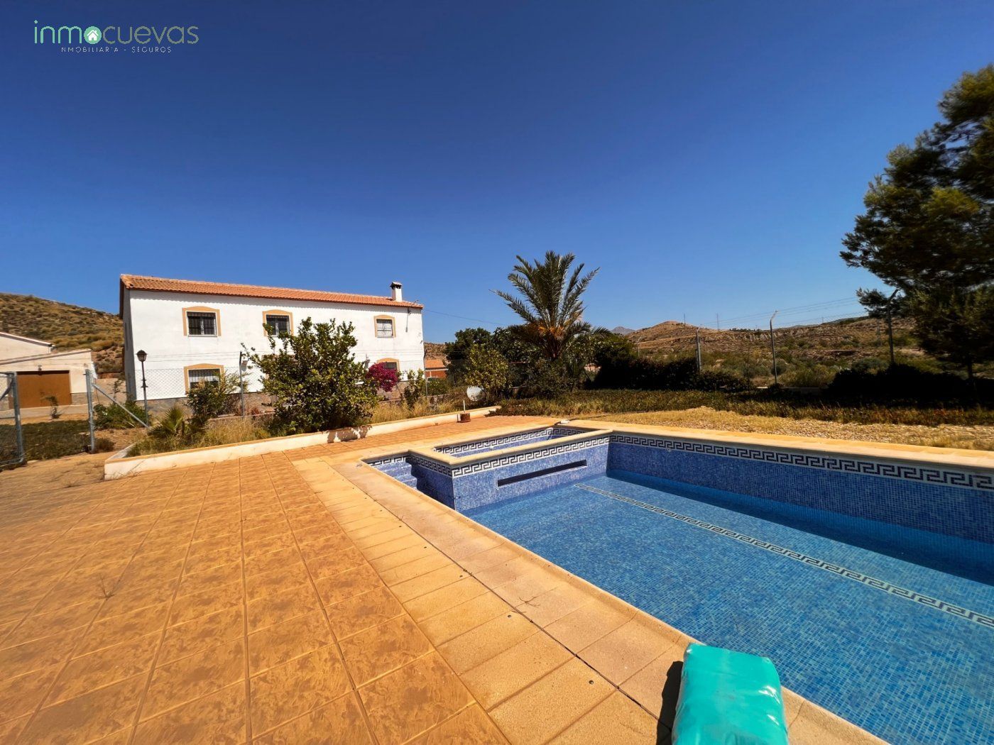 Piscina de Finca rústica en venda en Albox amb Jardí privat, Terrassa i Traster