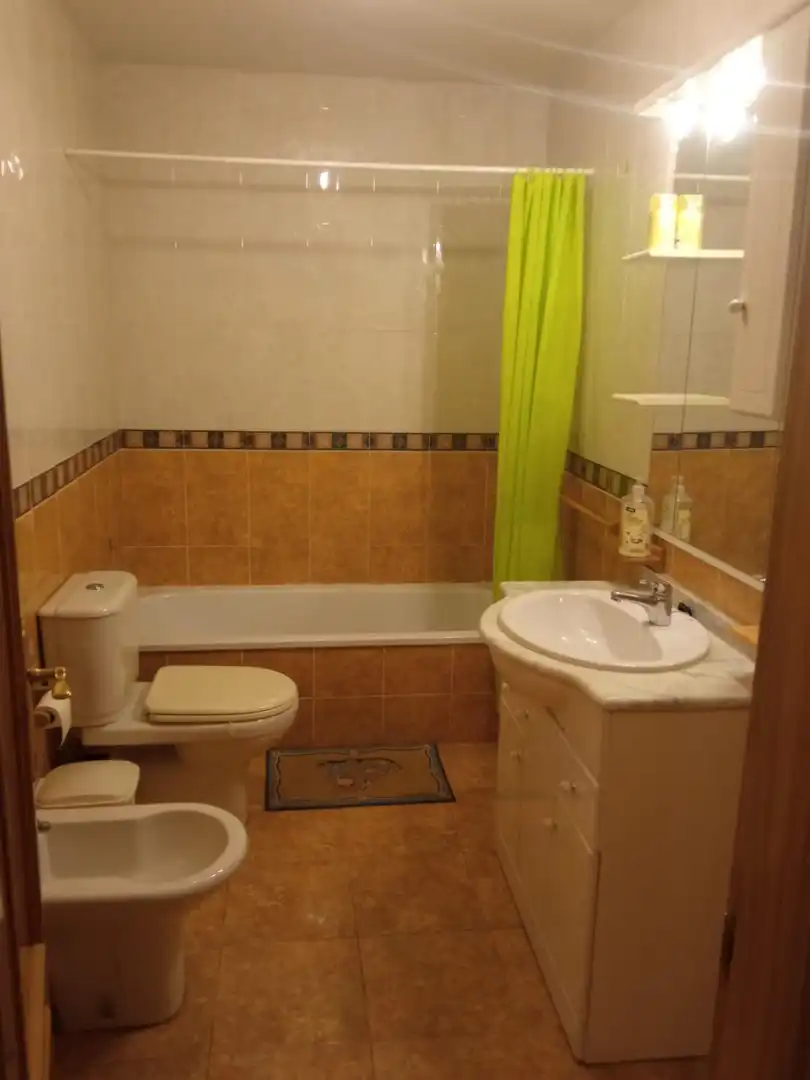 Bathroom of Flat for sale in Ciudad Real  with Heating, Private garden and Furnished