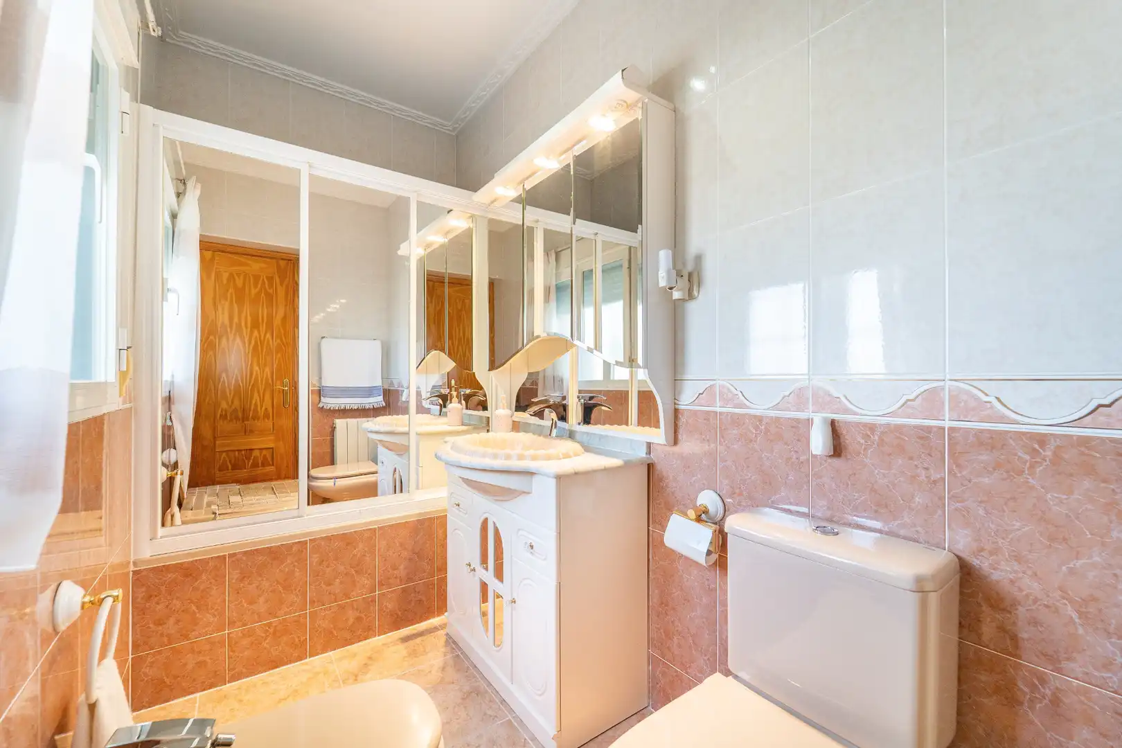 Baño de Casa o chalet en venta en El Álamo con Aire acondicionado, Calefacción y Jardín privado
