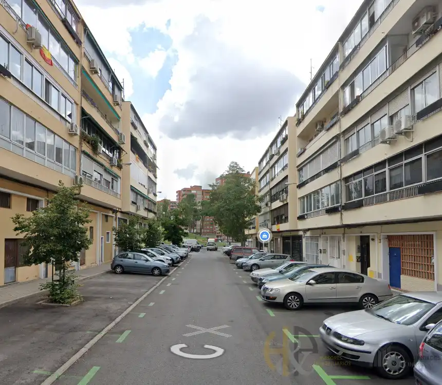 Vista exterior de Piso en venta en Madrid