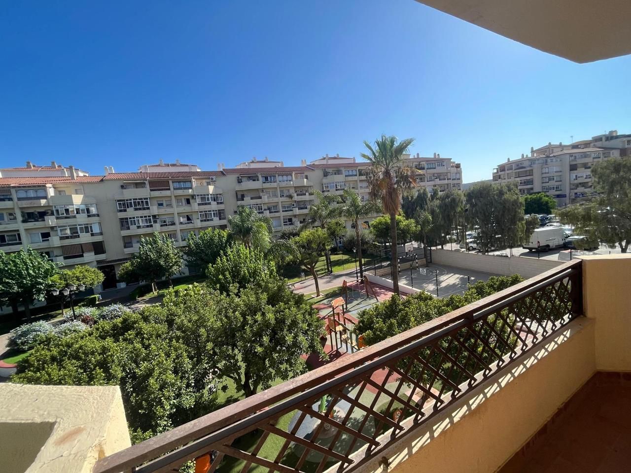 Vista exterior de Pis de lloguer en Málaga Capital amb Aire condicionat, Terrassa i Moblat