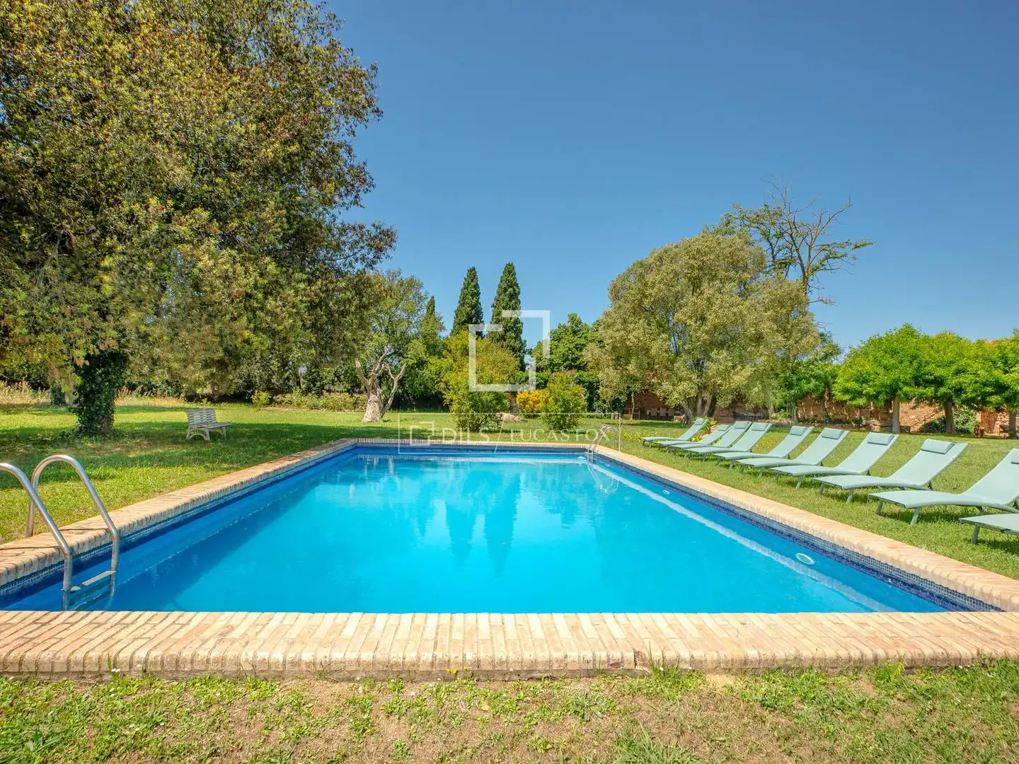 Casa rústica amb piscina en venda a Llagostera, imagen 46