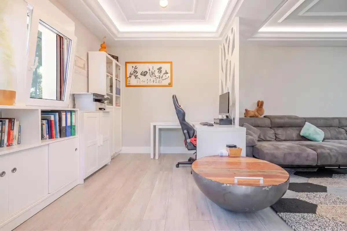 Living room of Houses for sale in Boadilla del Monte  with Air Conditioner, Heating and Private garden