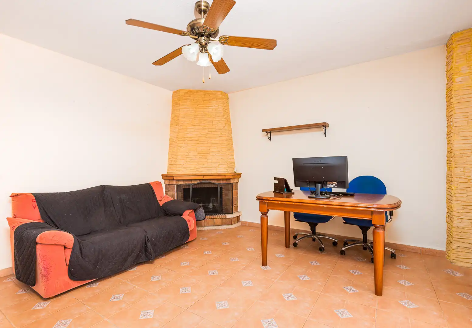 Sala de estar de Casa o chalet en venta en Aigües con Aire acondicionado, Terraza y Trastero