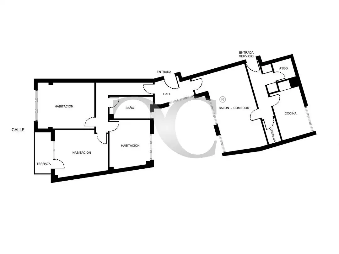 Appartamento con terrazza in vendita a Calle Pérez de la Sala, imagen 49