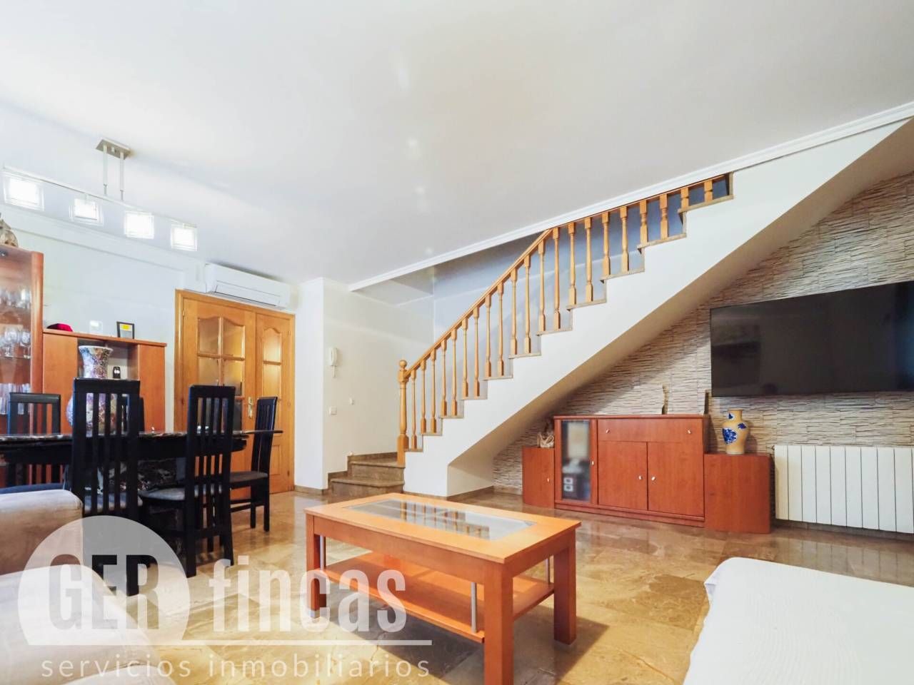 Living room of House or chalet for sale in Terrassa  with Air Conditioner, Heating and Terrace