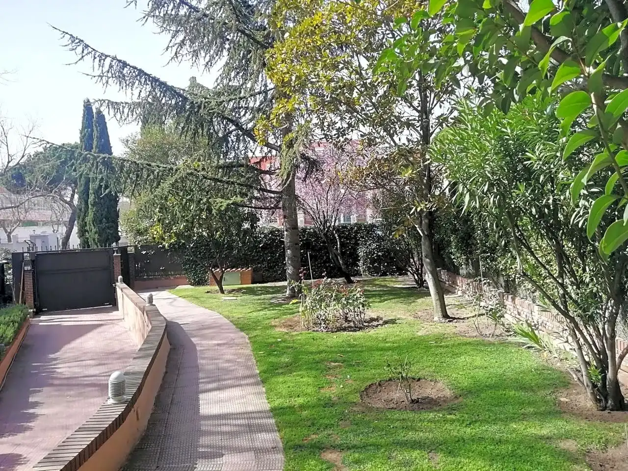 Jardí de Pis de lloguer en Madrid amb Aire condicionat, Calefacció i Parquet