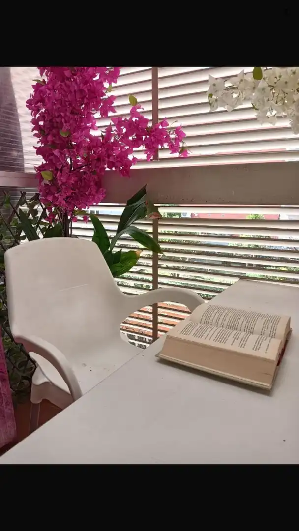 Terraza de Apartamento de alquiler en Madrid con Aire acondicionado, Calefacción y Amueblado