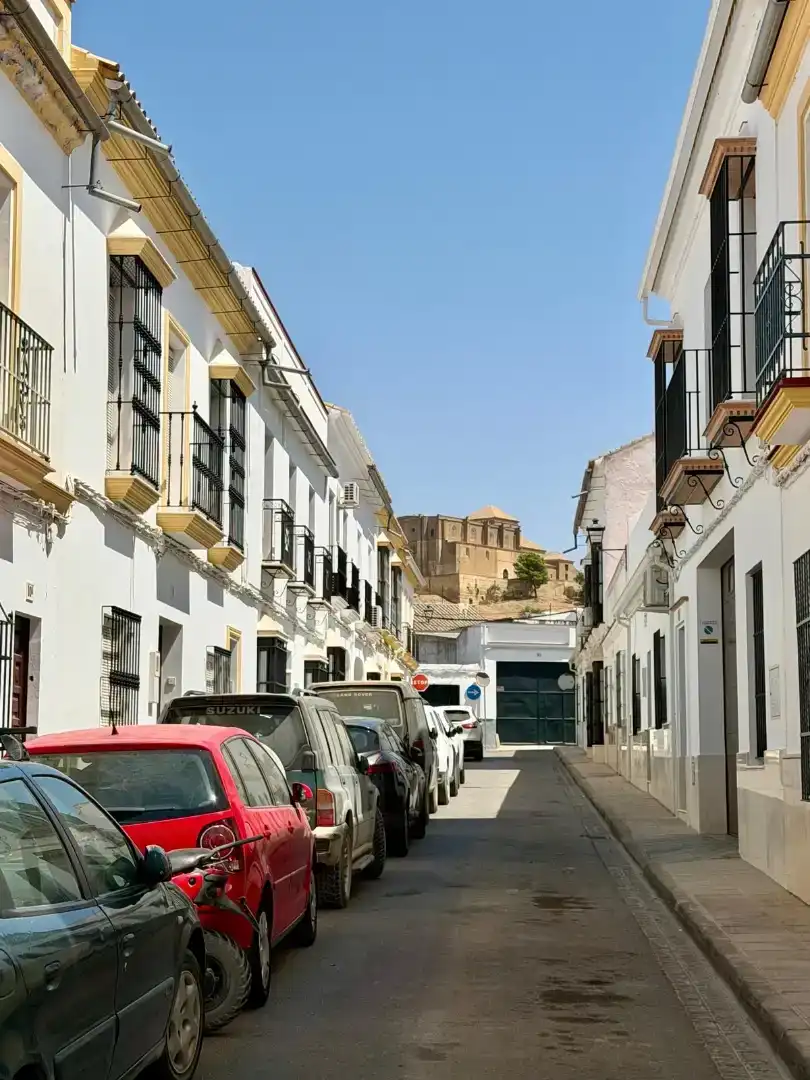 Vista exterior de Planta baixa de lloguer en Osuna amb Aire condicionat, Rentadora i Microones
