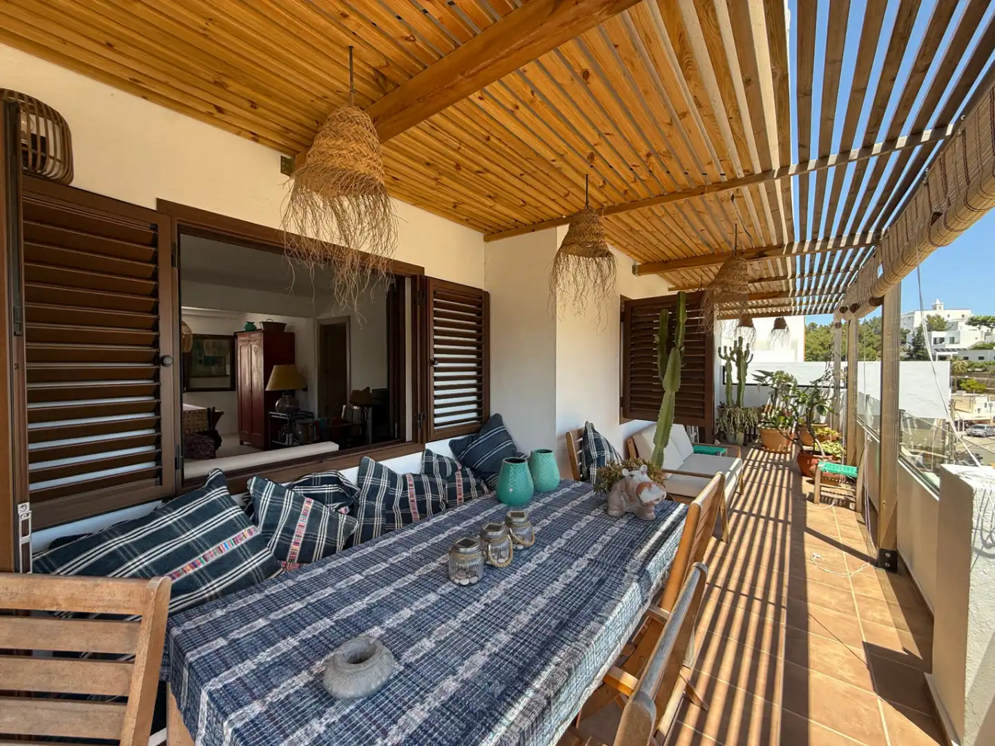 Terrassa de Apartament en venda en Sant Joan de Labritja amb Aire condicionat i Terrassa