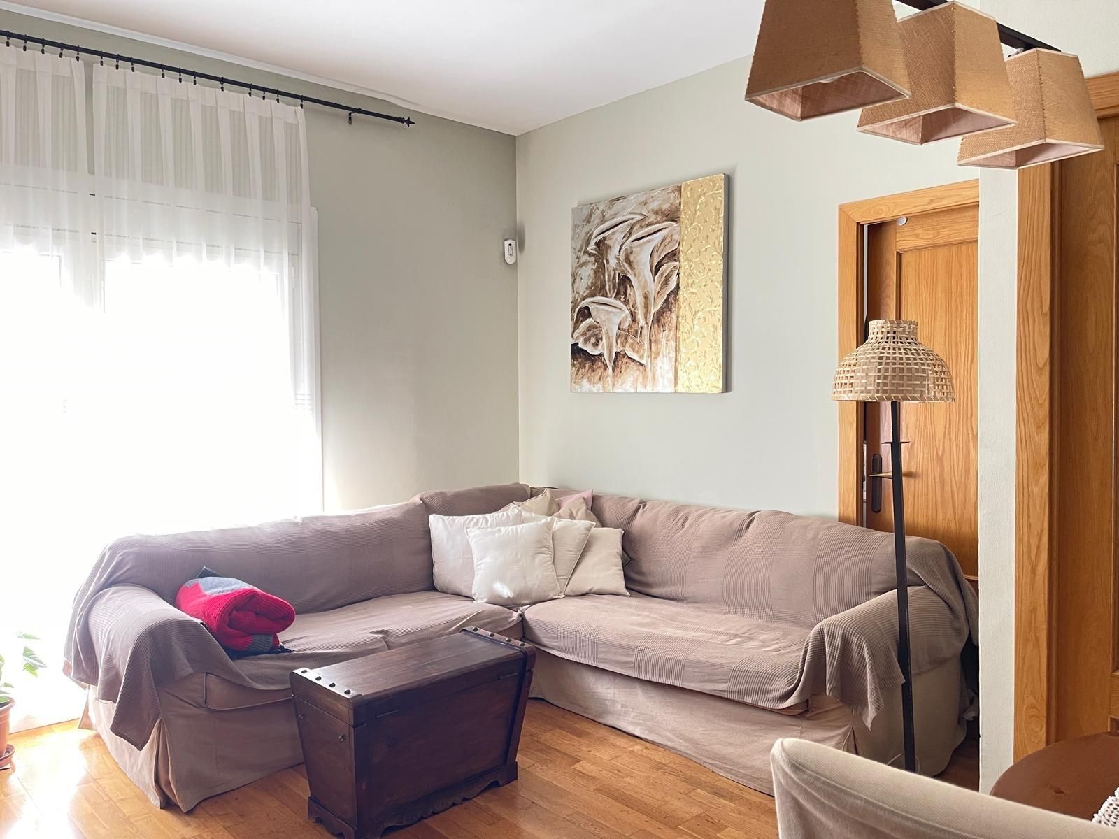 Sala d'estar de Planta baixa en venda en Santa Coloma de Gramenet amb Aire condicionat