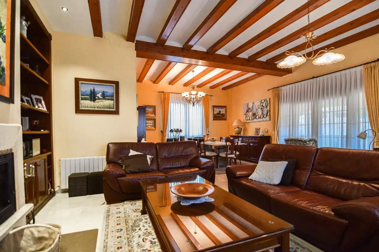 Living room of Houses for sale in La Nucia  with Air Conditioner, Heating and Swimming Pool