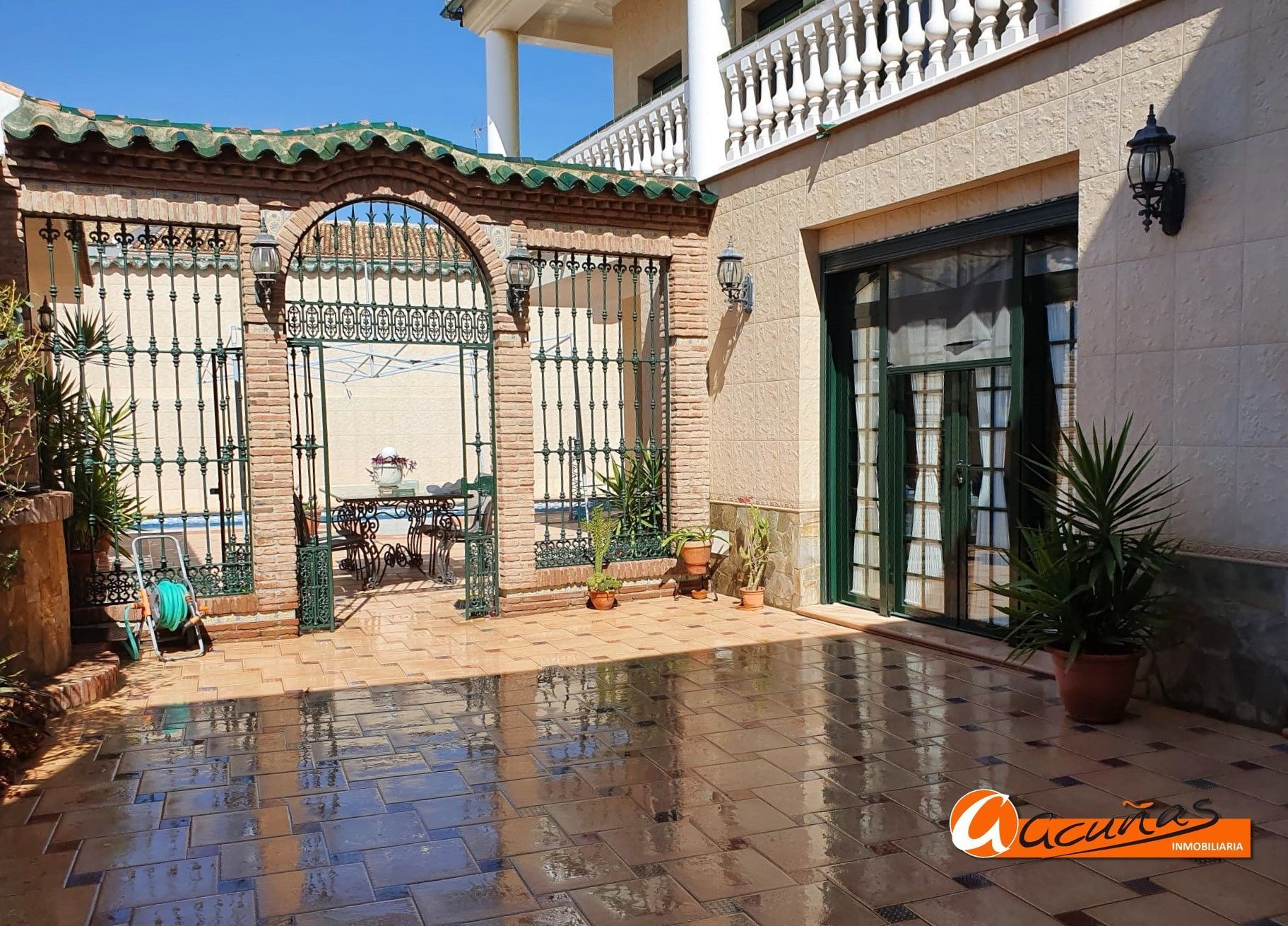 Terrassa de Casa o xalet en venda en Campillos amb Aire condicionat i Piscina