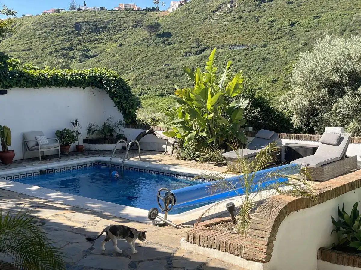 Swimming pool of Country homes for sale in Manilva  with Private garden, Terrace and Swimming Pool