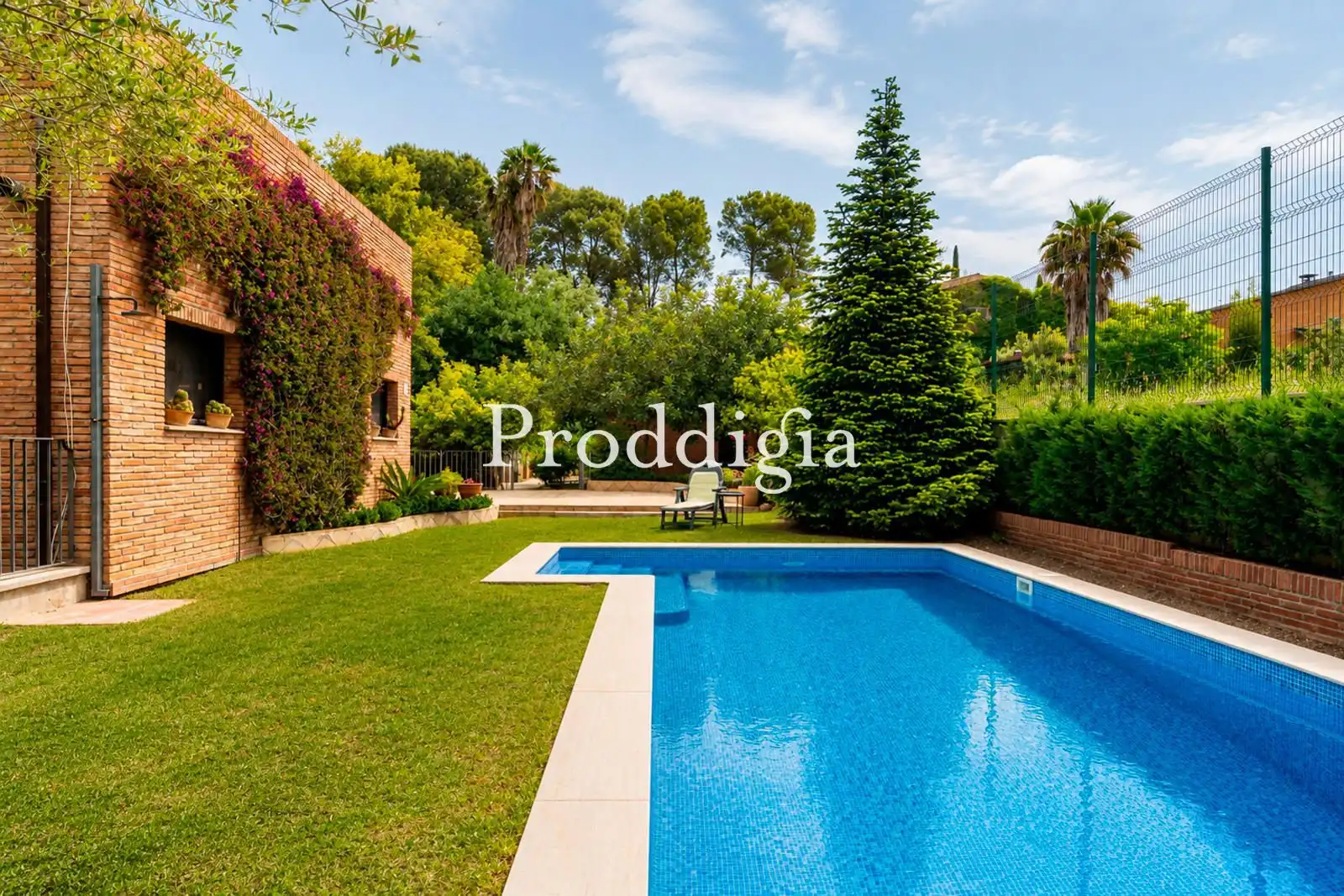 Swimming pool of Houses for rent in Sant Cugat del Vallès  with Air Conditioner, Heating and Terrace