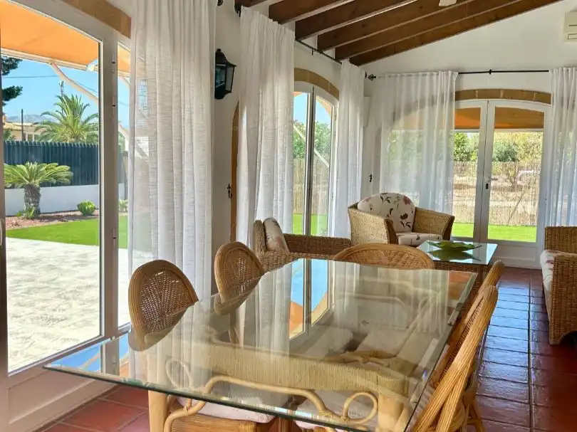 Dining room of Houses for rent in Jávea / Xàbia  with Air Conditioner and Terrace
