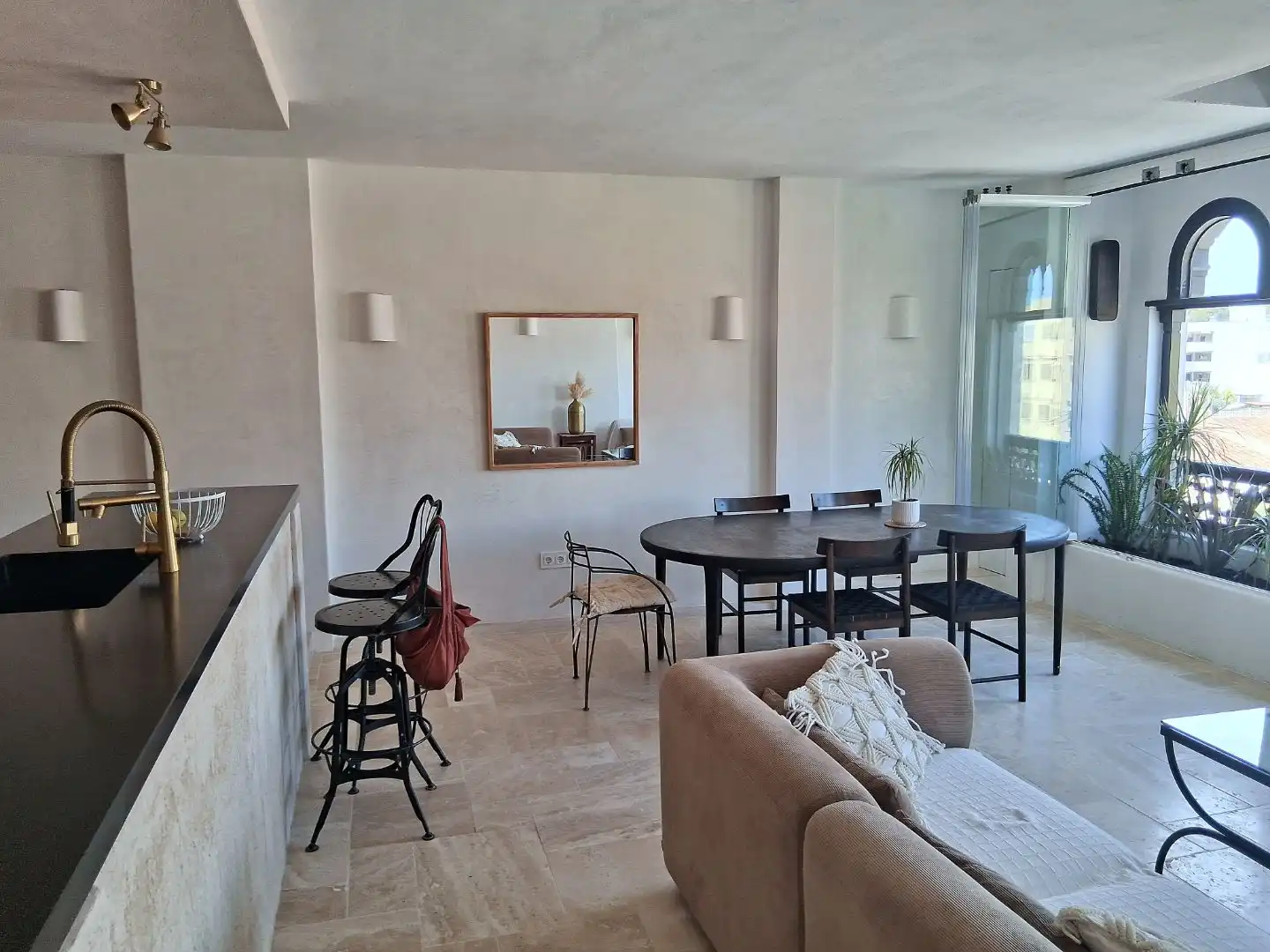 Dining room of Flat for rent in Santa Eulària 