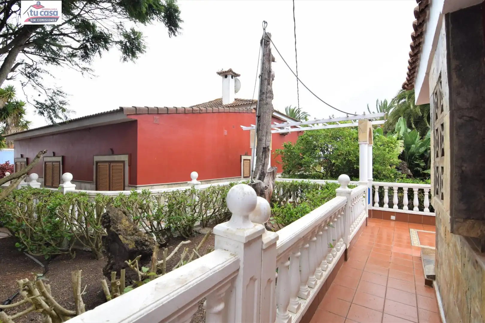Exterior view of Houses for sale in Santa María de Guía de Gran Canaria  with Air Conditioner, Heating and Private garden