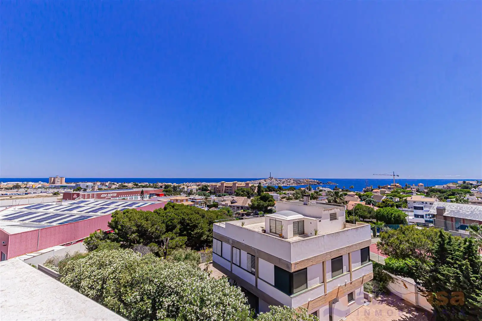 Vista exterior de Casa adosada en venta en Cartagena con Aire acondicionado, Terraza y Trastero