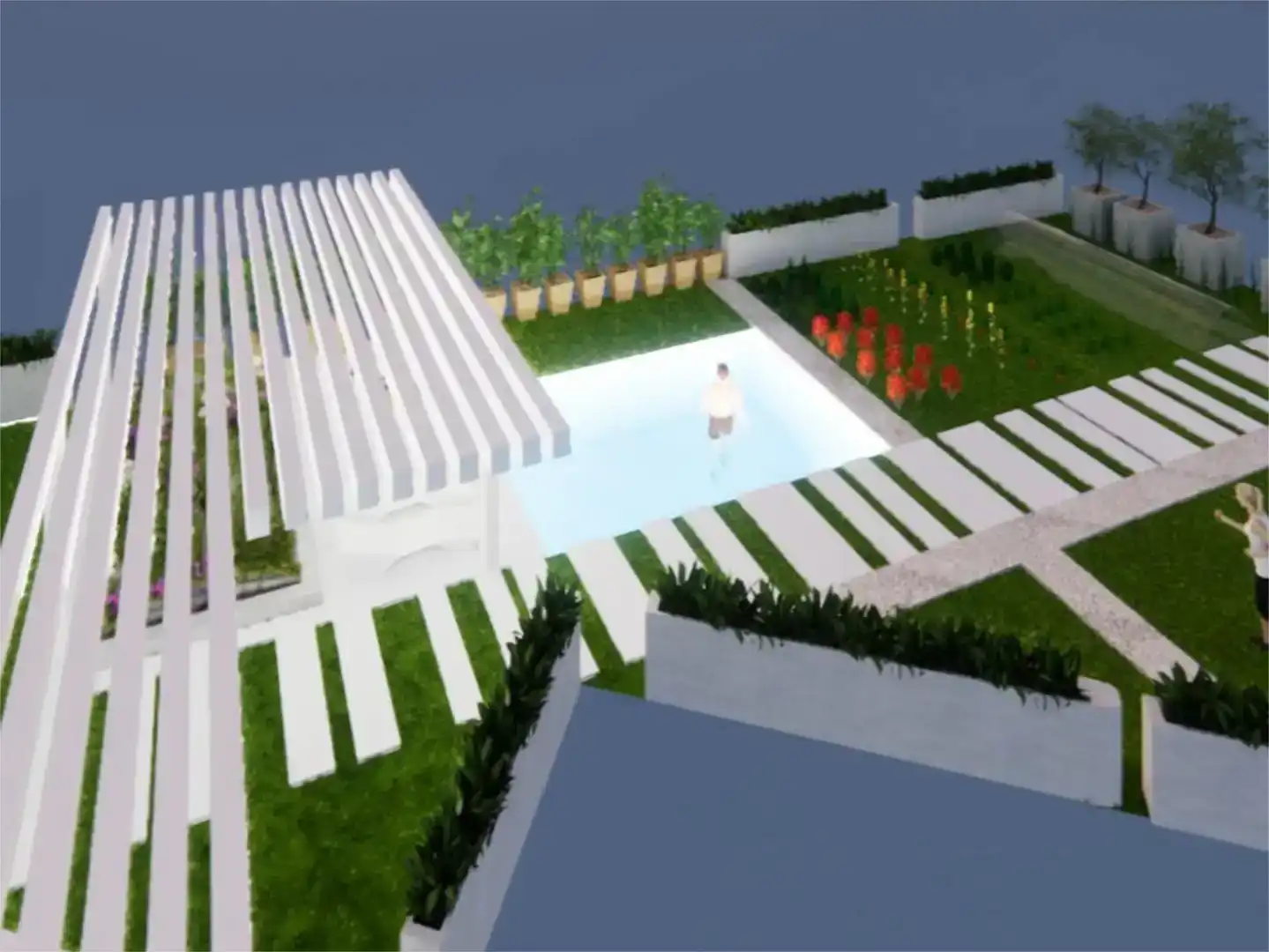 Piscina de Piso en venta en Murcia con Trastero y Piscina