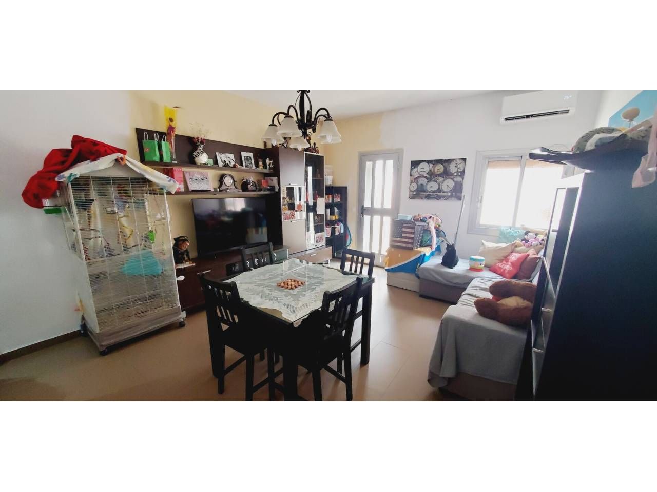 Exterior view of Flat for sale in Badalona  with Air Conditioner and Balcony
