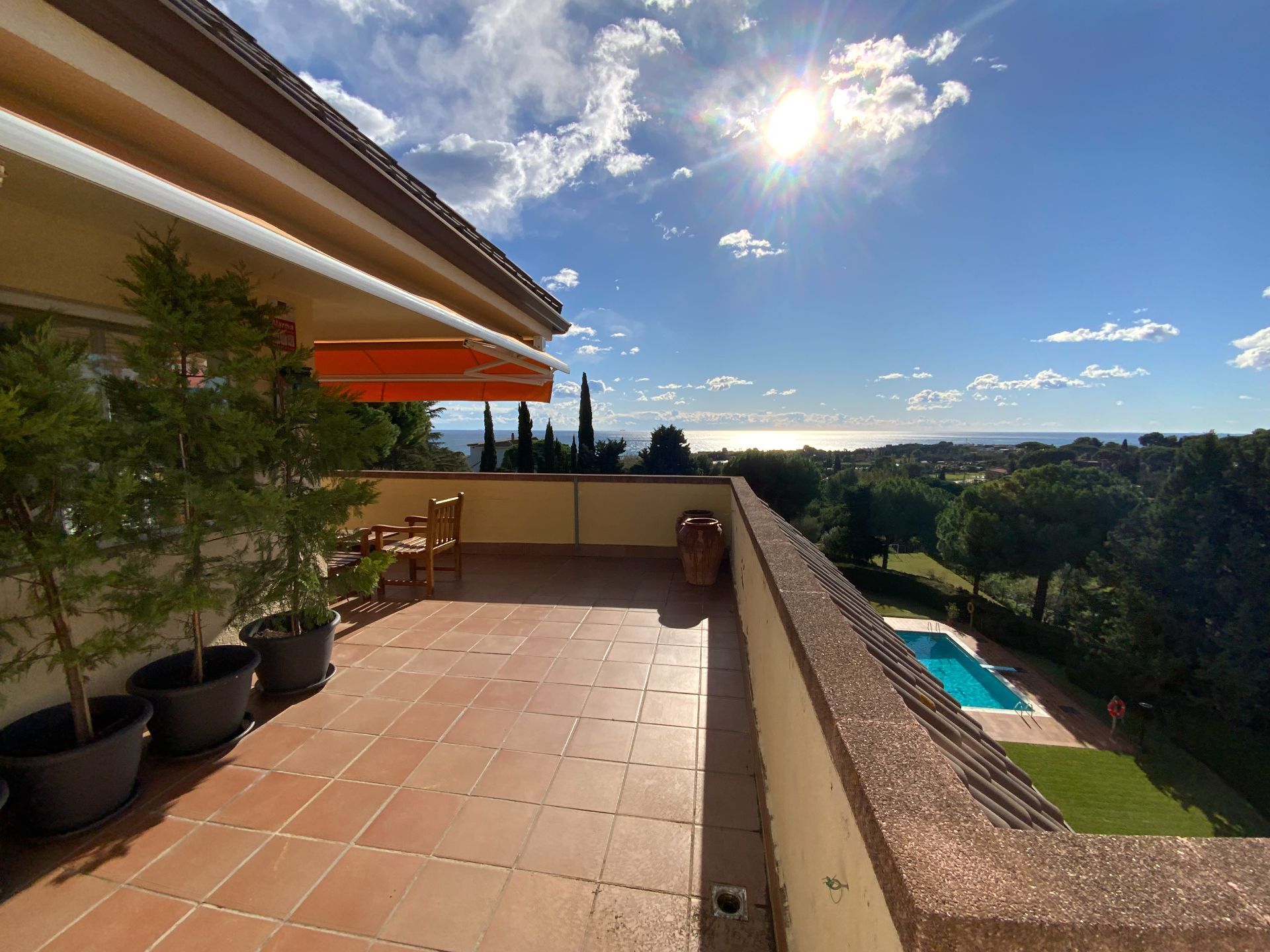 Terrace of Attic for sale in Sant Vicenç de Montalt  with Air Conditioner, Heating and Storage room