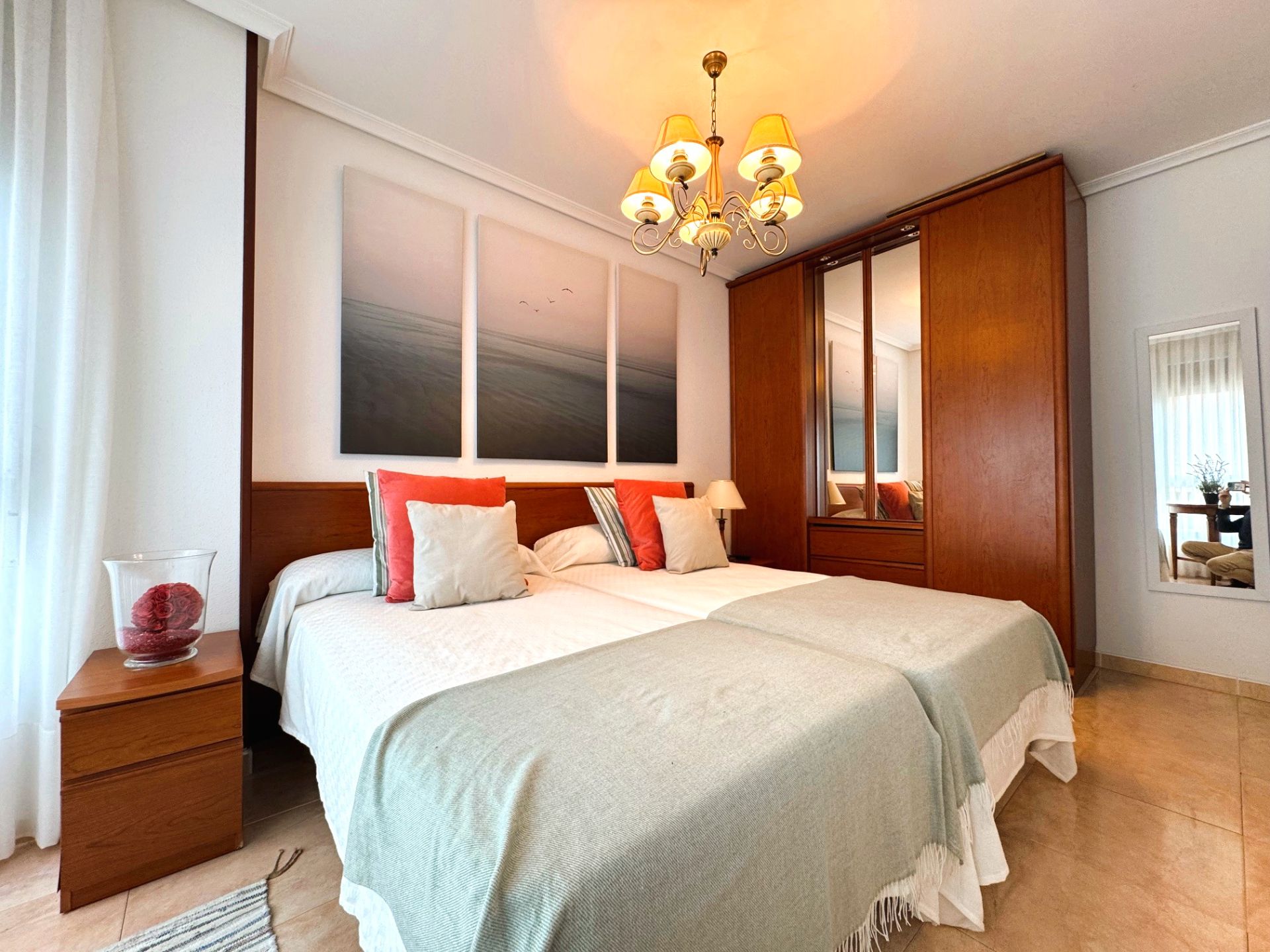Bedroom of Flat for sale in Noja  with Terrace and Storage room