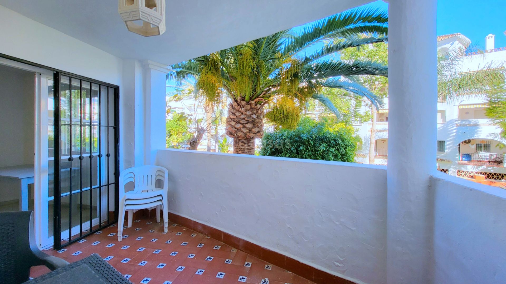 Balcony of Flat for sale in Benalmádena  with Terrace, Oven and Washing machine