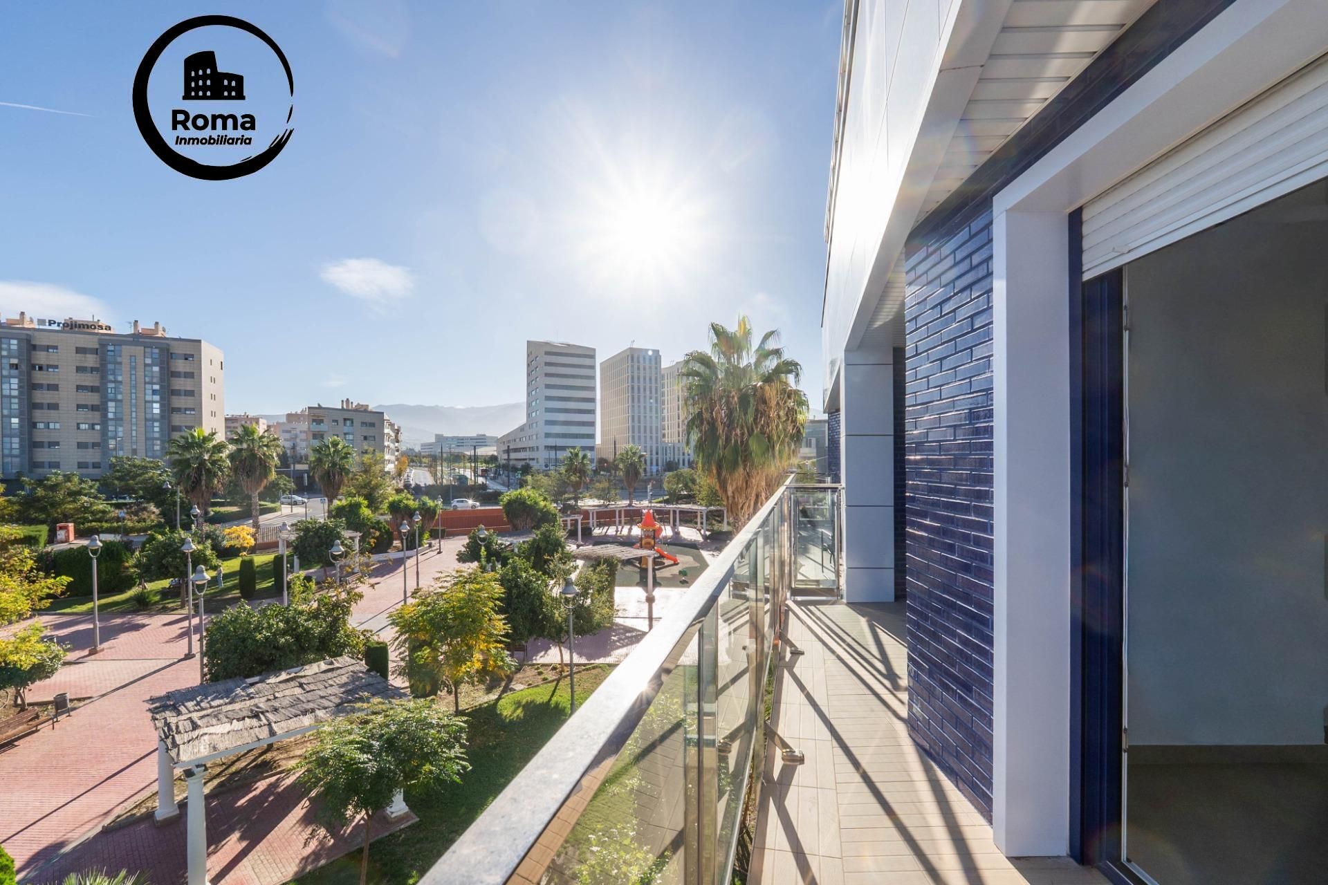 Vista exterior de Pis en venda en Armilla amb Calefacció, Jardí privat i Terrassa