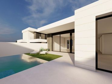 Villa mit Pool zum Verkauf in Pilar de la Horadada ciudad