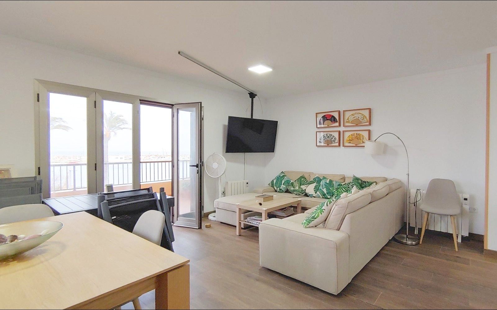 Living room of Flat for sale in Santa Margalida  with Heating, Terrace and Storage room