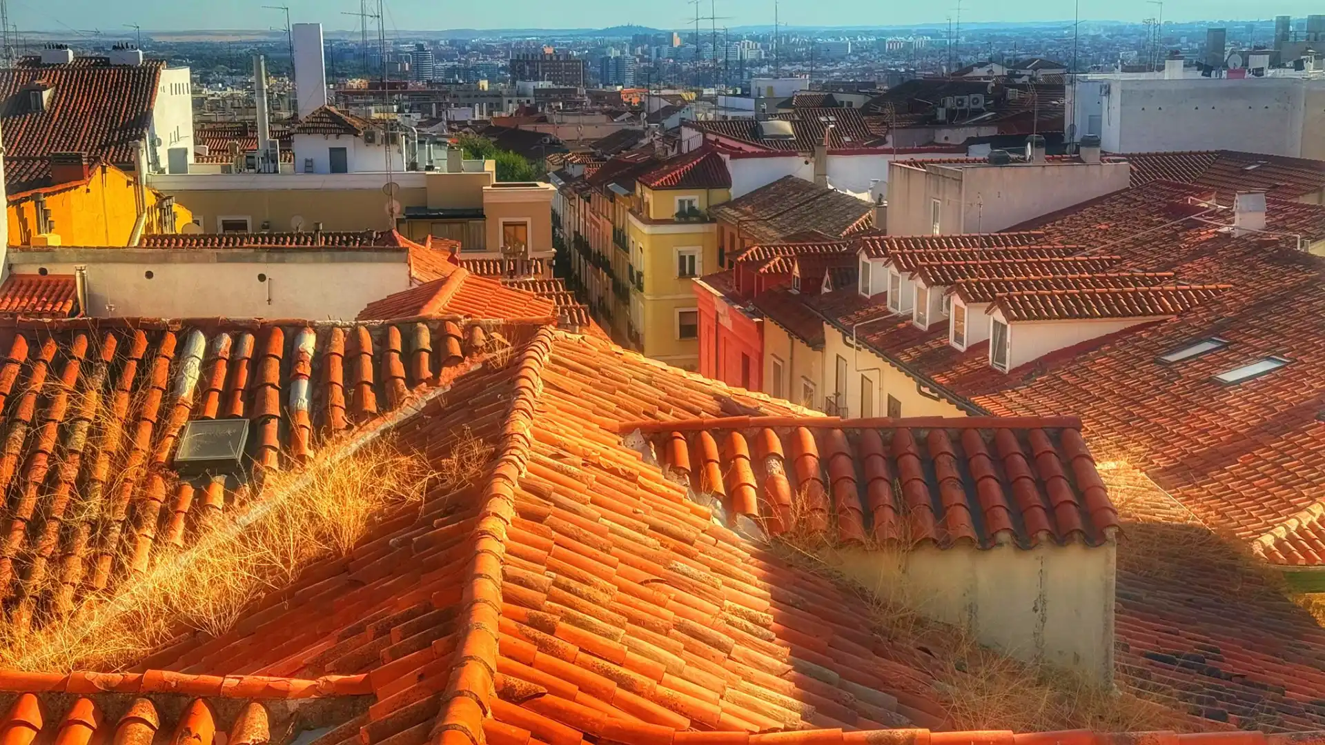 Exterior view of Duplexes for sale in Madrid  with Air Conditioner, Heating and Parquet flooring