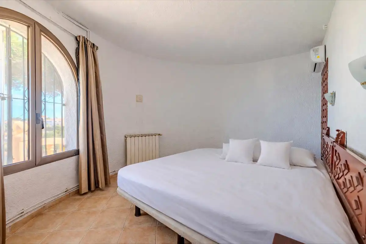 Bedroom of Houses for sale in Jávea / Xàbia  with Air Conditioner, Heating and Private garden