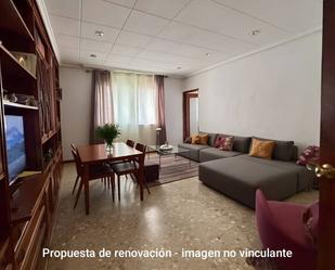 Sala d'estar de Pis en venda en  Valencia Capital amb Aire condicionat, Calefacció i Balcó