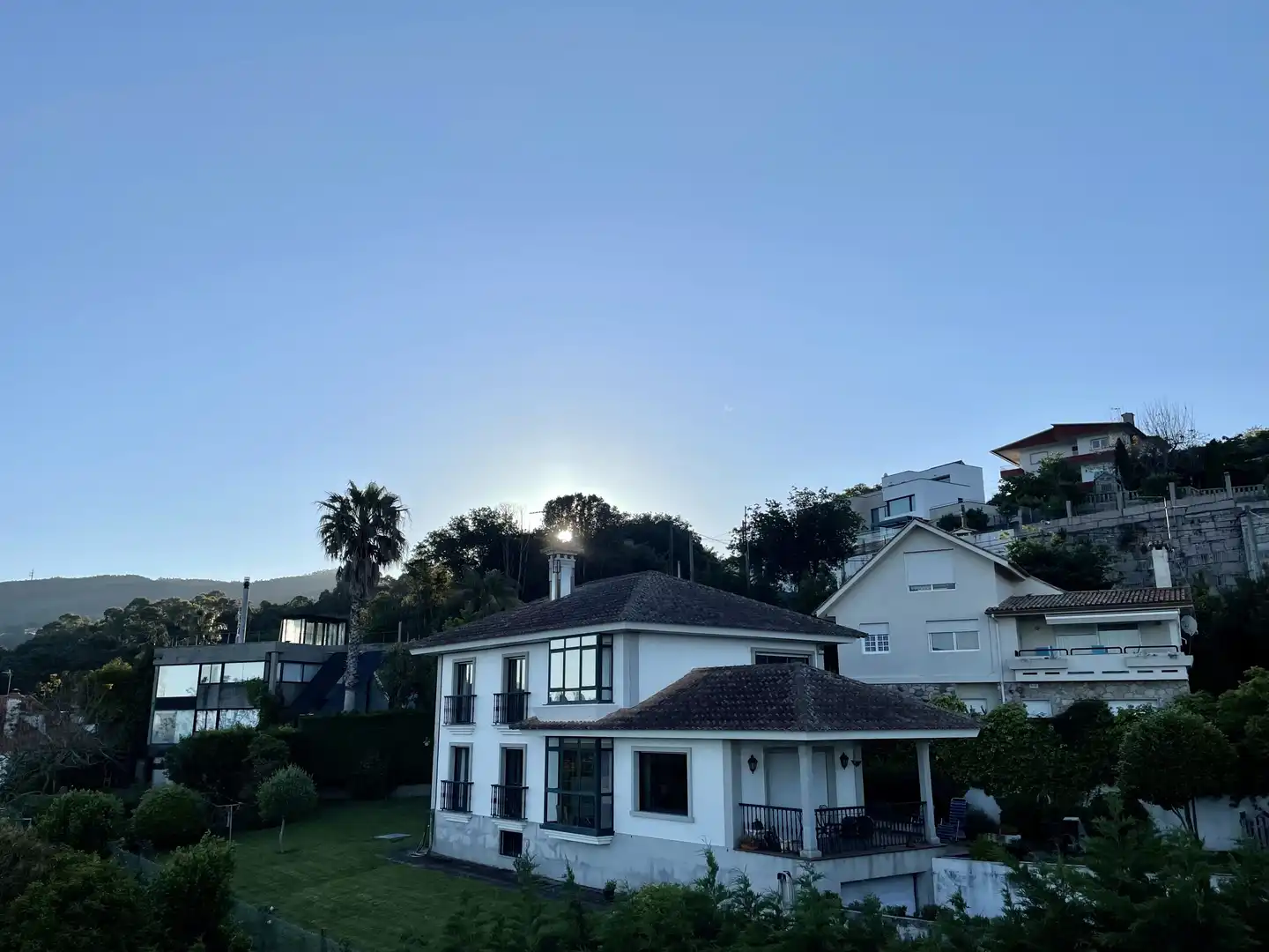 Vista exterior de Casa o chalet de alquiler en Nigrán con Calefacción, Jardín privado y Parquet