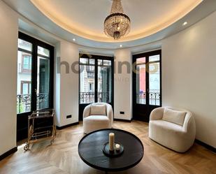 Living room of Flat for sale in  Madrid Capital  with Terrace