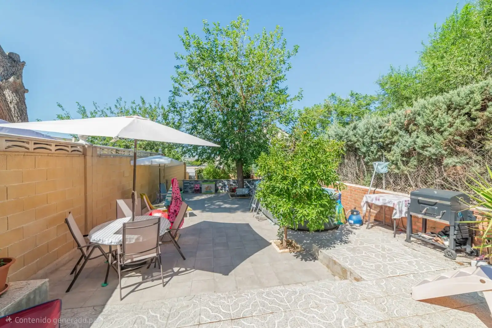 Terraza de Casa o chalet en venta en Rivas-Vaciamadrid con Aire acondicionado, Calefacción y Jardín privado