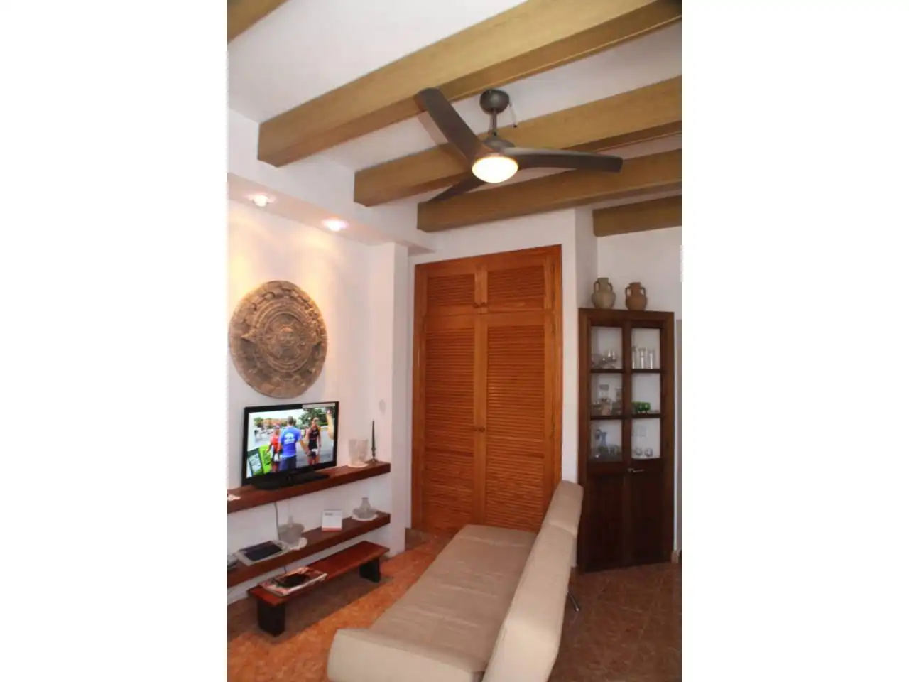 Wohnzimmer von Wohnung zum Verkauf in Eivissa mit Klimaanlage, Möbliert und Balkon