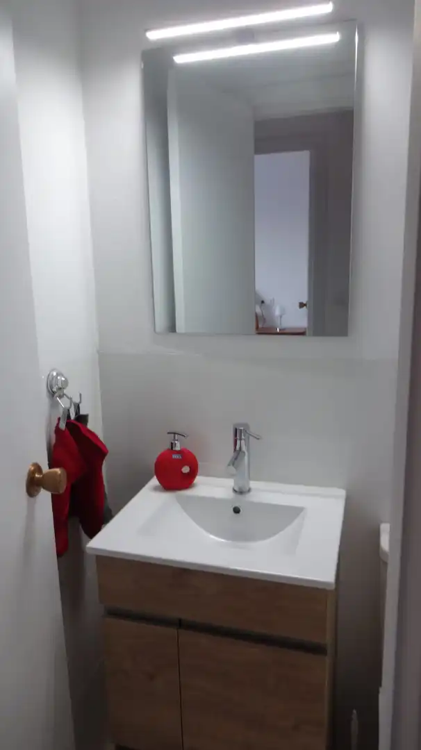 Baño de Apartamento en venta en Peñíscola / Peníscola con Aire acondicionado, Calefacción y Terraza