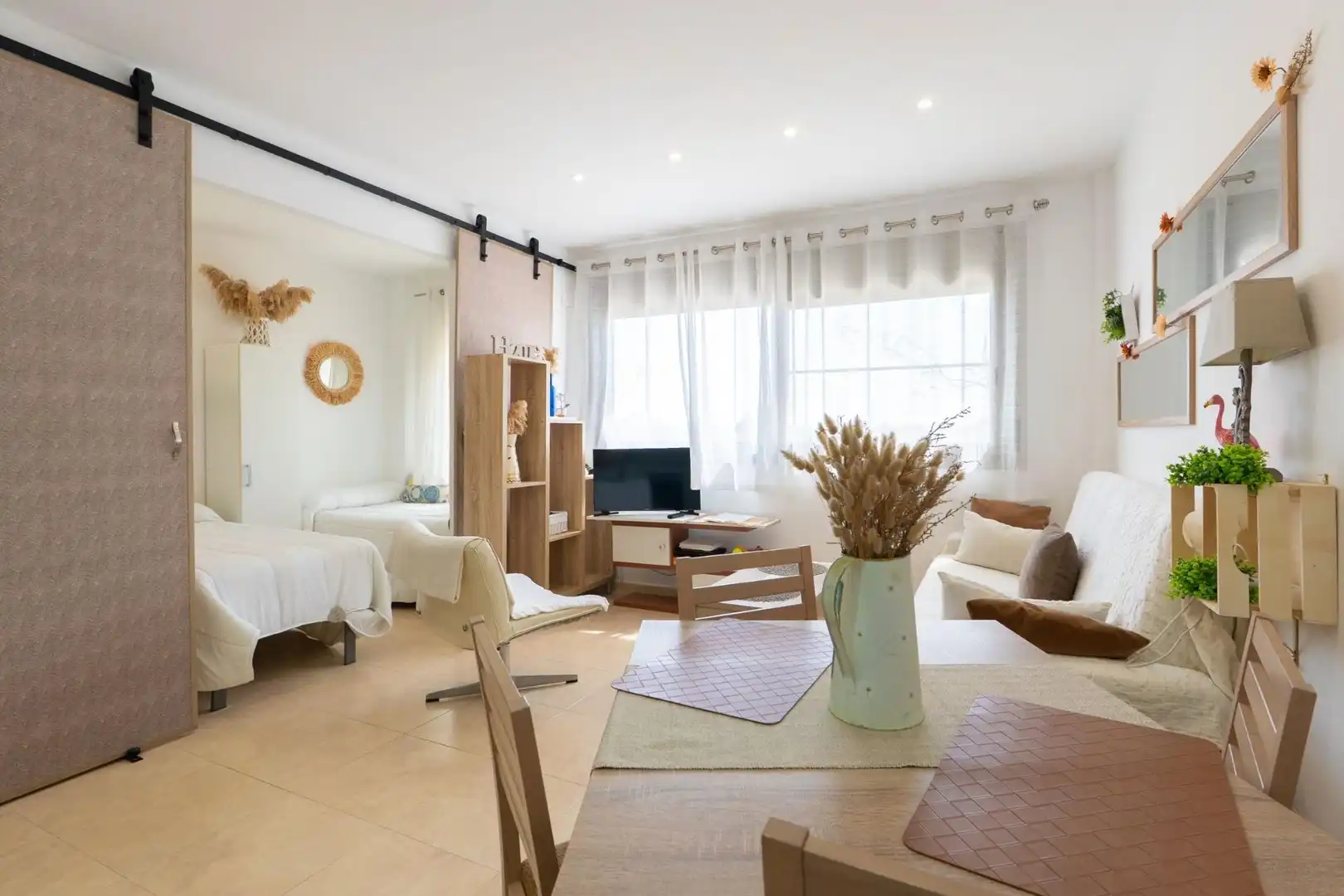 Sala de estar de Piso en venta en Deltebre con Aire acondicionado y Piscina comunitaria
