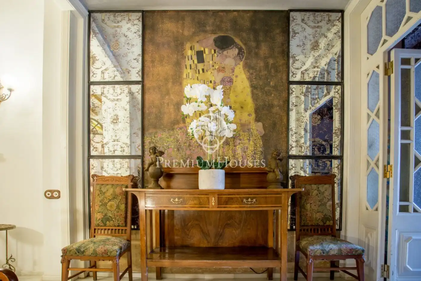 Dining room of Country homes for sale in Canet de Mar  with Air Conditioner, Heating and Private garden