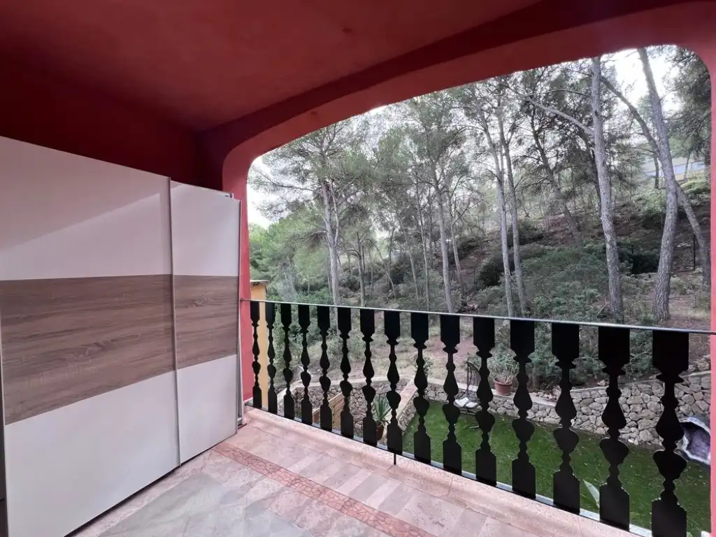 Terraza de Apartamento de alquiler en Calvià con Aire acondicionado, Jardín privado y Terraza