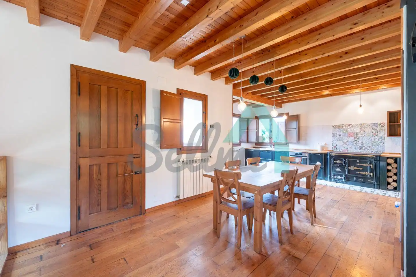 Cocina de Casa o chalet en venta en Villaviciosa con Calefacción, Jardín privado y Parquet