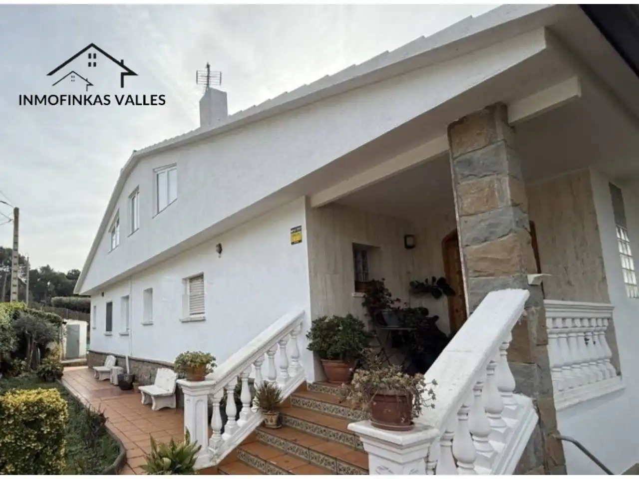 Vista exterior de Casa o chalet en venta en Lliçà de Vall con Aire acondicionado, Calefacción y Jardín privado
