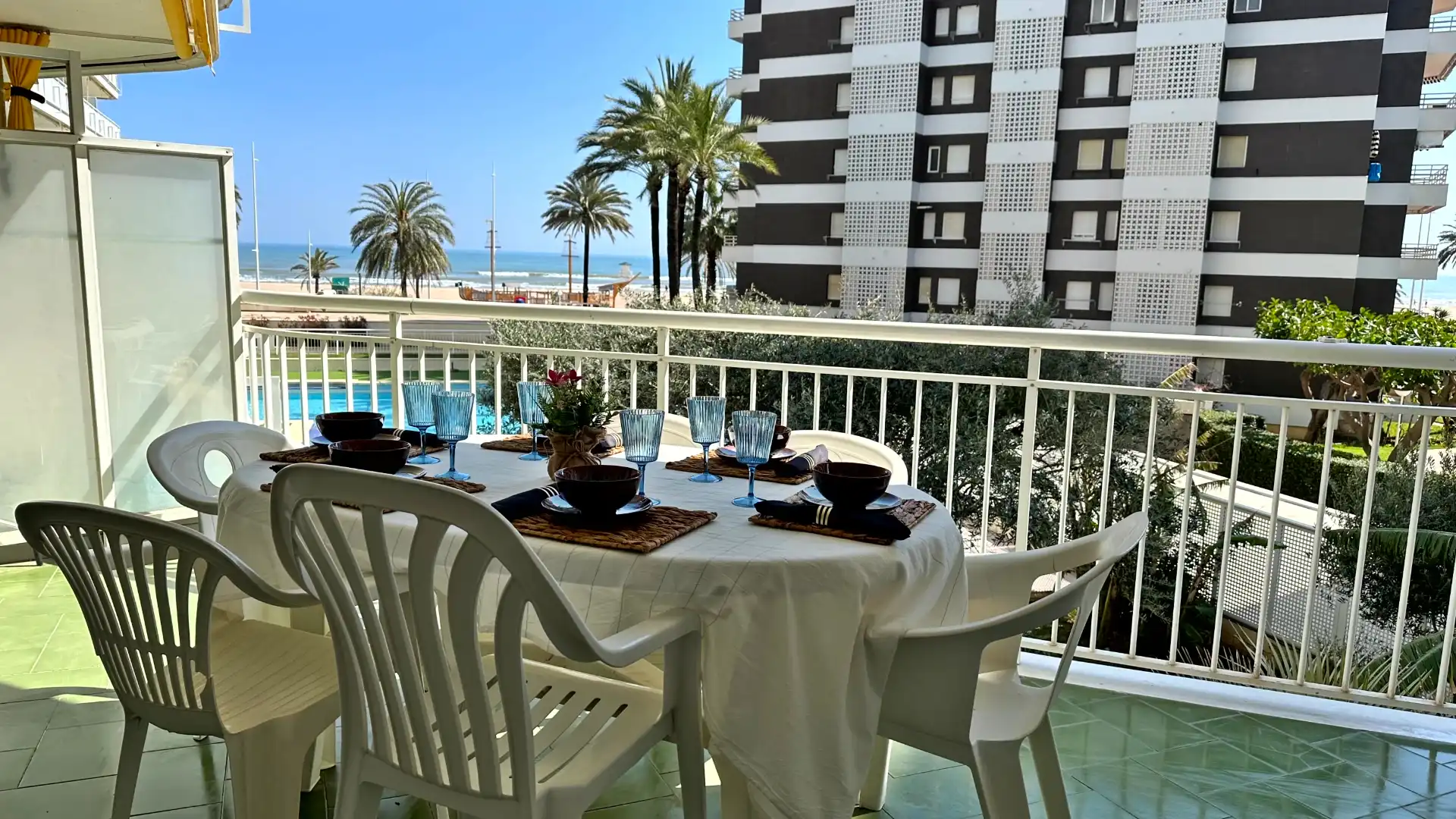 Apartament amb piscina de lloguer a Passeig Marítim de Neptú, imagen 12