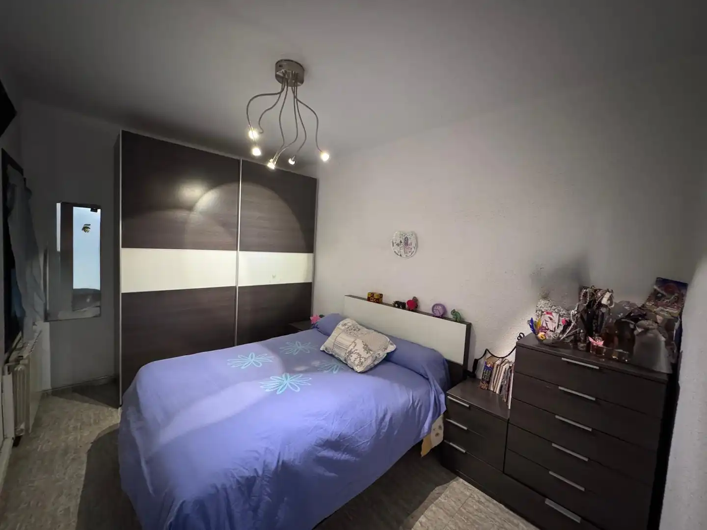 Schlafzimmer von Wohnung zum Verkauf in Badalona mit Heizung, Möbliert und Ofen