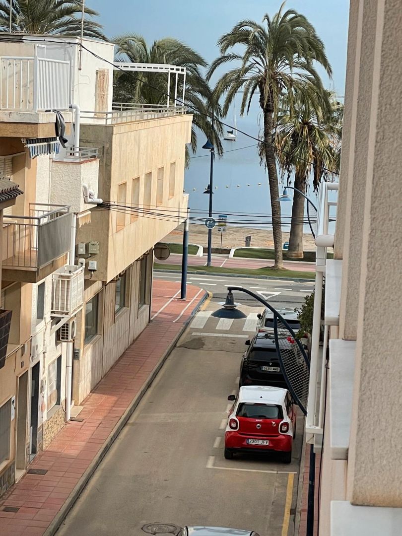 Exterior view of Flat for sale in San Javier  with Terrace, Furnished and Oven