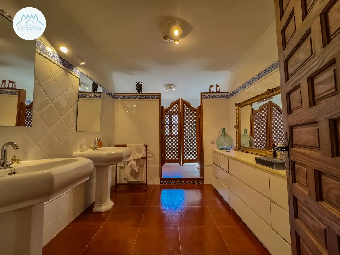 Baño de Casa o chalet en venta en Piedrabuena con Calefacción, Jardín privado y Terraza