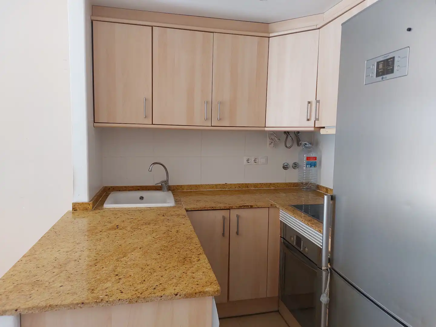 Cuina de Apartament en venda en Moncofa amb Calefacció, Terrassa i Moblat