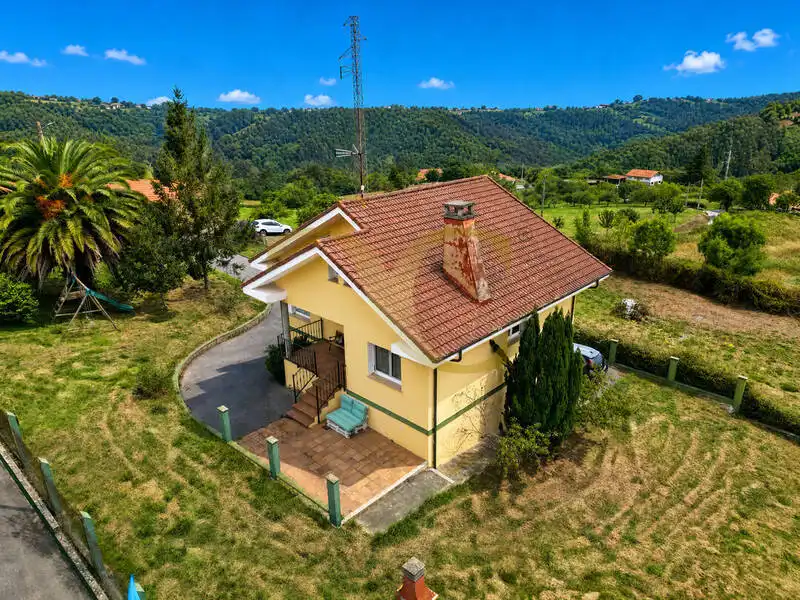 Vista exterior de Casa o xalet en venda en Villaviciosa amb Calefacció, Jardí privat i Terrassa